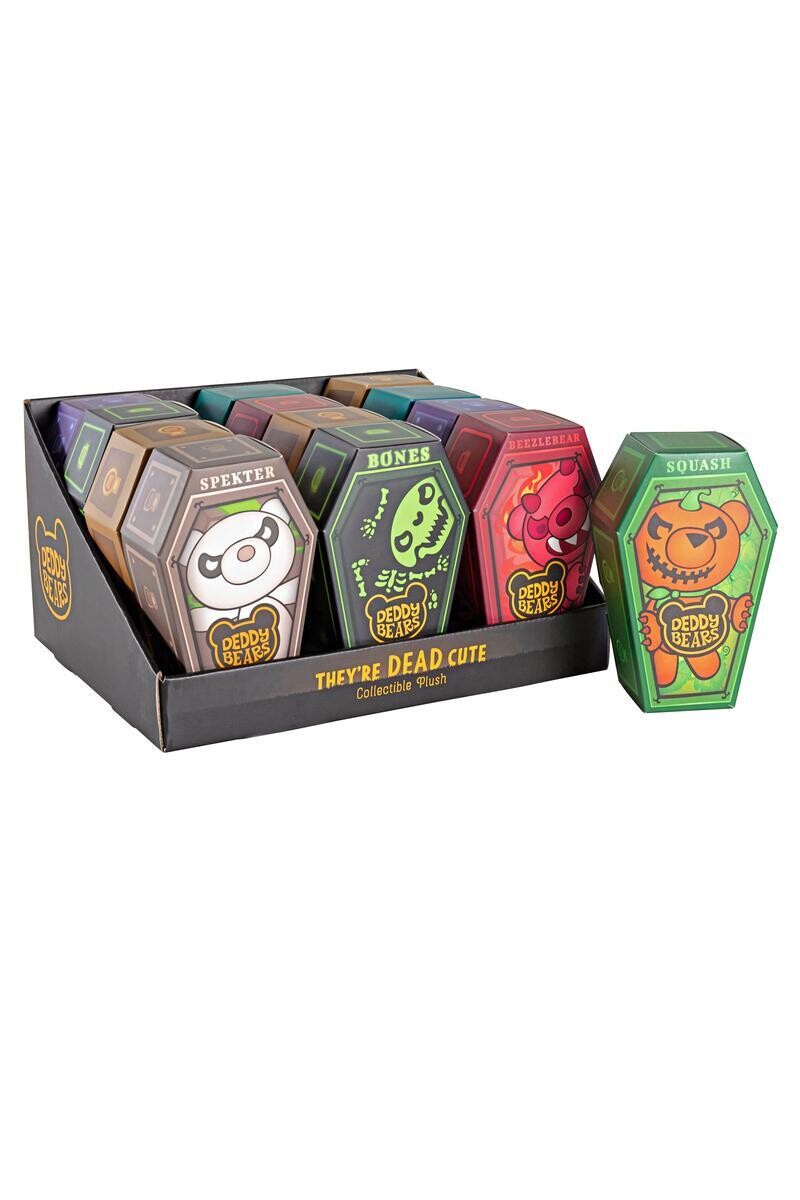 Deddy Bears 5 Inch Coffin with Collectible Plush, Assorted