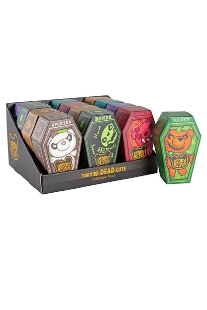 Deddy Bears 5 Inch Coffin with Collectible Plush, Assorted