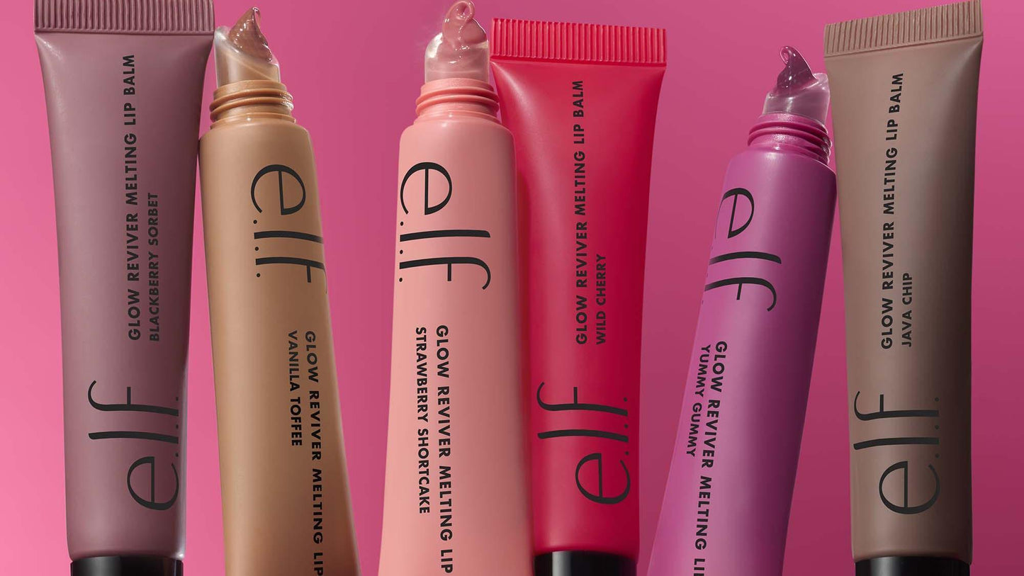 e.l.f. Glow Reviver Melting Lip Balm - Vanilla Soft Serve, 0.52 oz