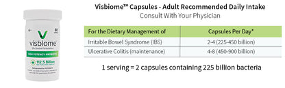 VISBIOME PROBIOTIC 112.5B CAP 60