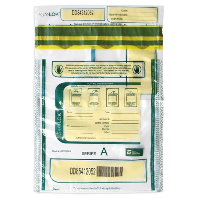 BAG SAFELOCK BG 4M 6X9N WHITE 200