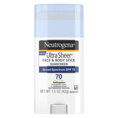 NEUTROGENA ULTRA SHEER STCK SPF70 1.5OZ