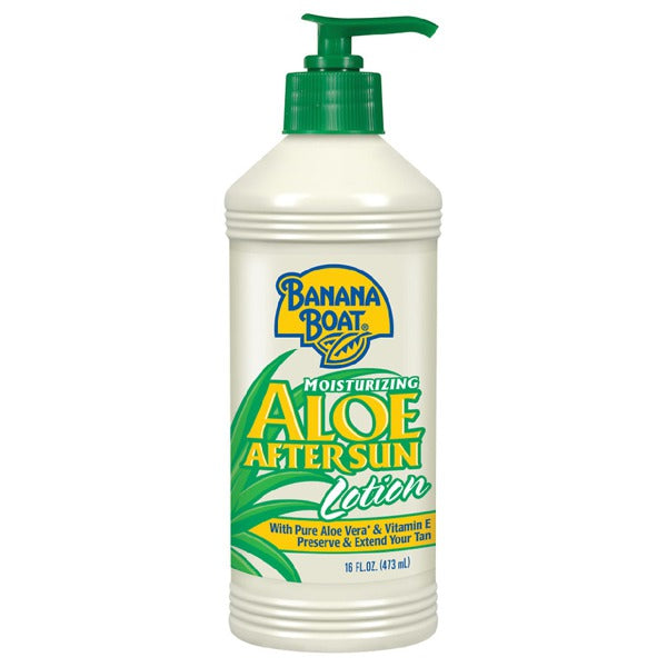 BANANA BOAT ALOE LOTION PUMP 16OZ