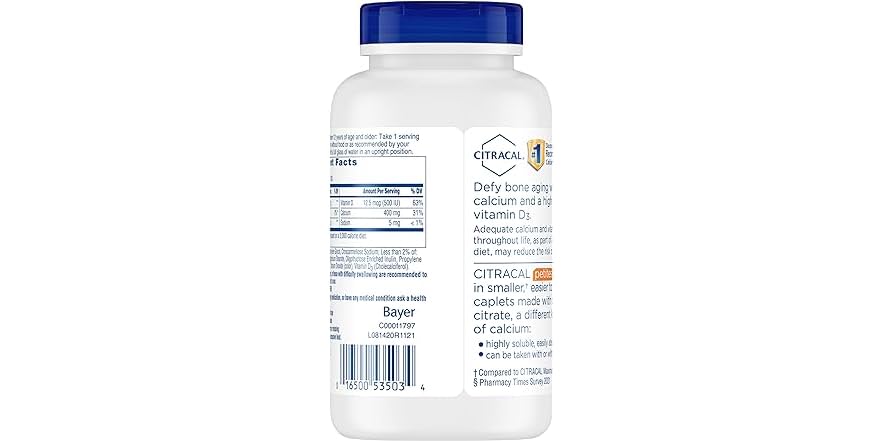 CITRACAL PETITES TABLET 200CT