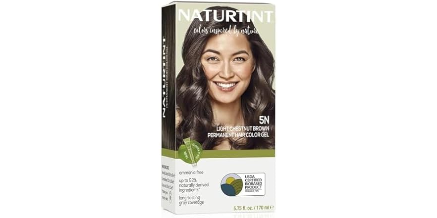 NATURTINT HAIR COLOR,5N,LT CHESTNUT