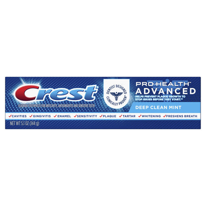 CREST PRO-HEALTH ADV DEEP CLN PAST 5.1OZ