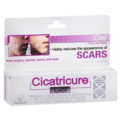 CICATRICURE SCARS GEL 1OZ