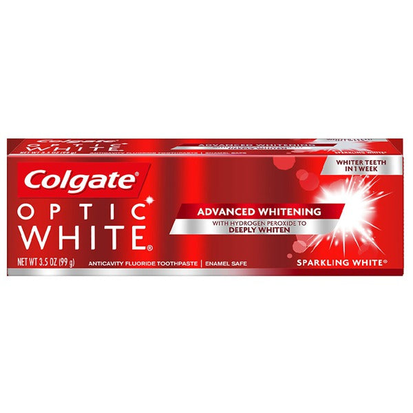 COLGATE OPTIC WHIT T/P MINT 2X4.5OZ TWN
