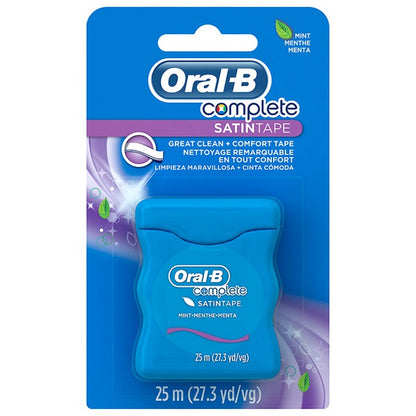 ORAL B FLOSS TAPE SATIN MINT 27YD