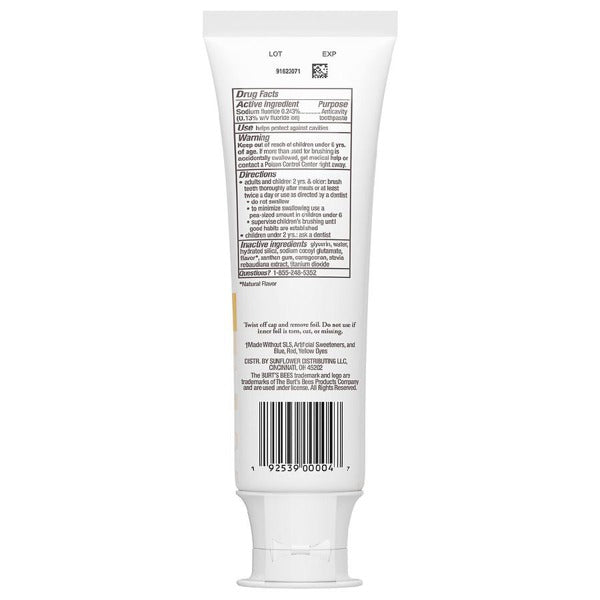 BURT'S BEES KID FLUORIDE FRUIT 4.2OZ