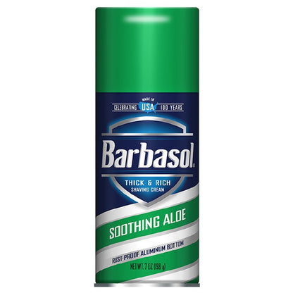 BARBASOL AR 7OZ S/ALOE