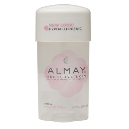 ALMAY DEO A/P GEL CLR UNSCENTED 2.25OZ