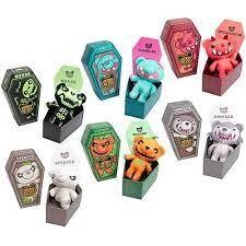 Deddy Bears 5 Inch Coffin with Collectible Plush, Assorted