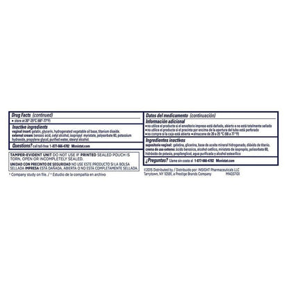 MONISTAT 3 KT 200MG-2% COMBO PACK