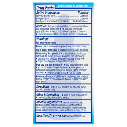 CLEAR EYES M/RRLF DR 0.03% 30ML