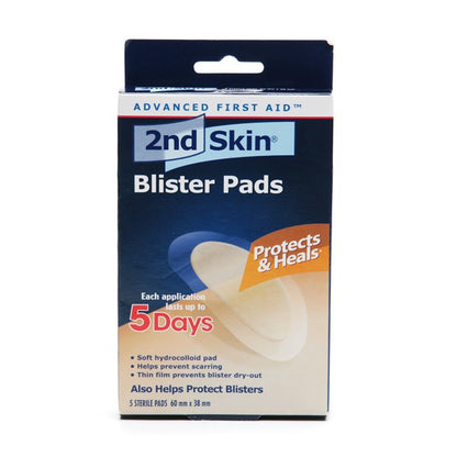 2ND SKIN BLISTER PAD 5CT