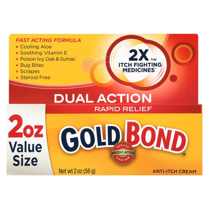 GOLD BOND RAPID RELIEF ANTI ITCH CRM 1OZ