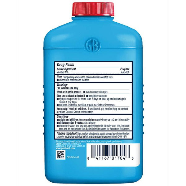 GOLD BOND FOOT PW 1% 283GM MDCT