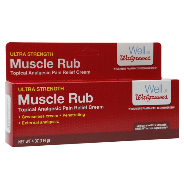 GNP ULTRA STRENGTH MUSCLE RUB CRM 4OZ