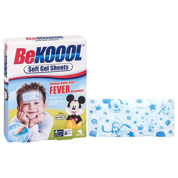BE KOOOL KIDS GEL SHEET 4CT