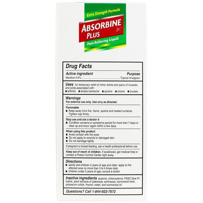 ABSORBINE JR LQ 4% 118ML
