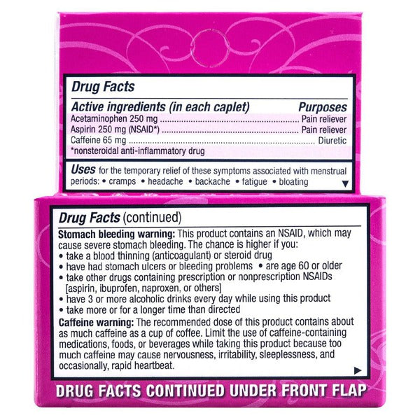 PAMPRIN MAX FORMULA CAPLET 24CT