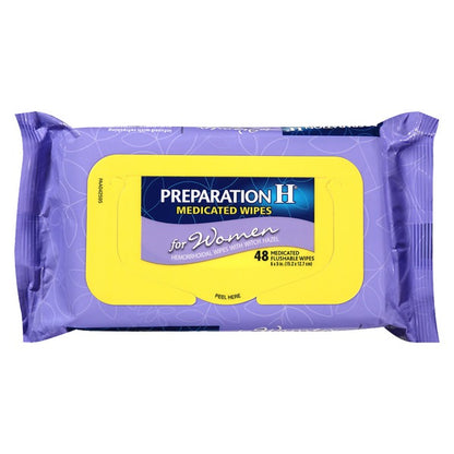 PREPARATION H WIPE PORTABLE 10CT
