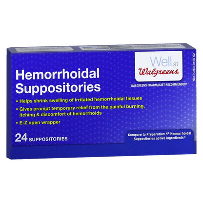 GNP HEMORRHOIDAL SUPPOSITORIES 12CT