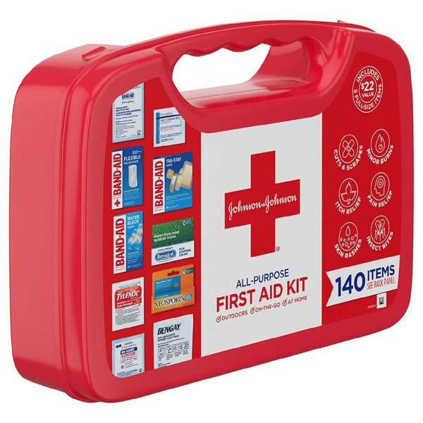 JJ FIRST AID KIT ALL PURPOSE 140PC