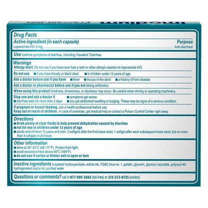 IMODIUM A-D CAPLET 6CT