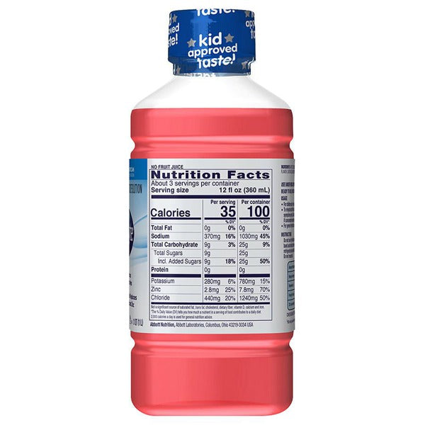 ORALYTE PED ELEC STRWBRY ORAL SOL 33.8OZ