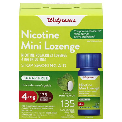 NICOTINE MINI 4 MG LOZ 72 (3X24)