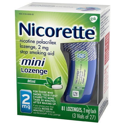 NICOTINE MINI 2 MG LOZ 72 (3X24)