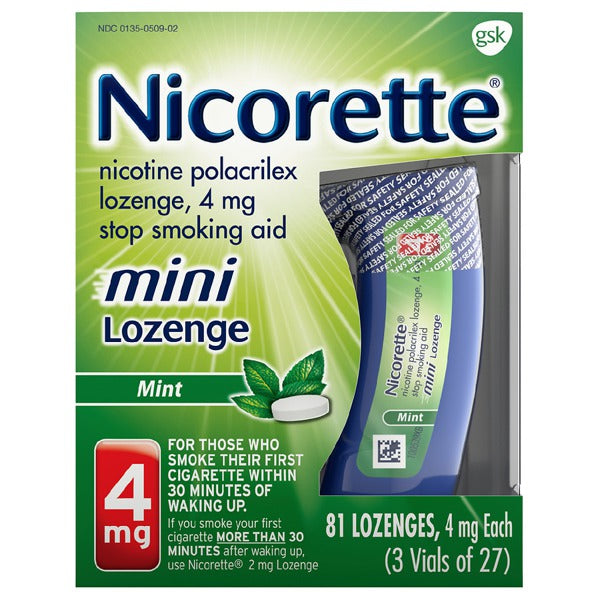 NICOTINE MINI 4 MG LOZ 72 (3X24)