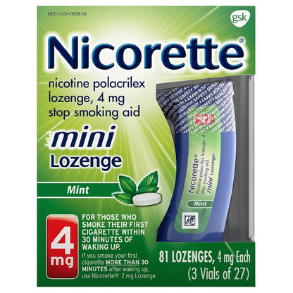 NICOTINE MINI 4 MG LOZ 72 (3X24)