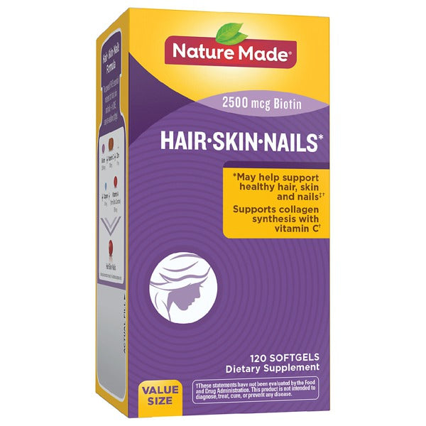NATURE MADE HAIR SKIN NAIL GMY 120CT