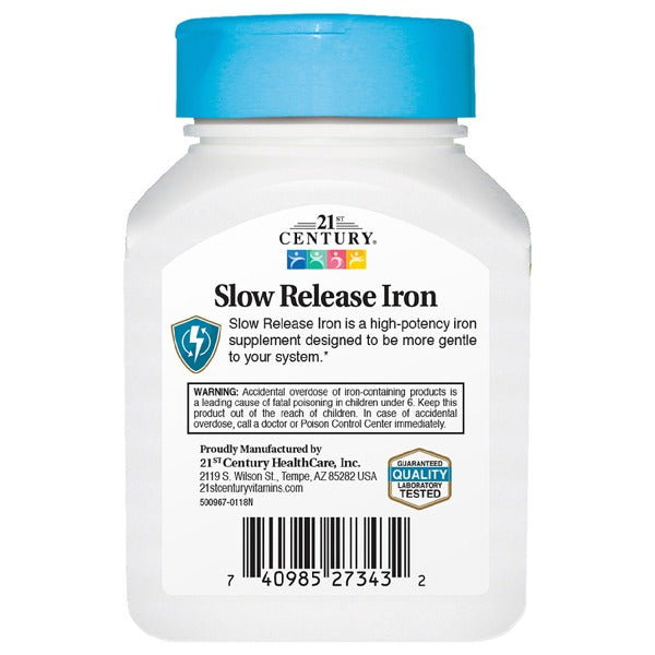 IRON SLOW RELEASE FORMULA TAB 60CT 21ST