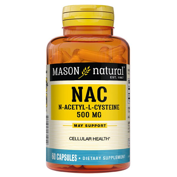 NAC AMINO ACID 500MG CAPSULES 60CT MASON