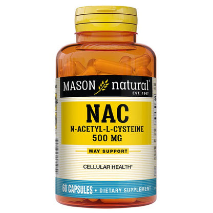 NAC AMINO ACID 500MG CAPSULES 60CT MASON