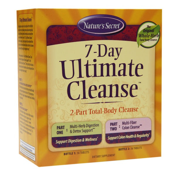 NATURE'S SECRET ULTIMATE CLEANSE TABS