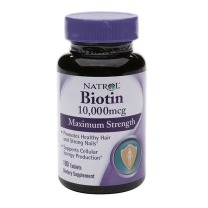NATROL BIOTIN,MAXIMUM STRENGTH