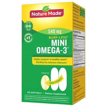 OMEGA 3 SUPER 500MG SGC 60CT NAT MADE