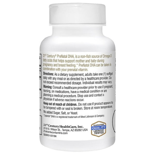 PRENATAL DHA SOFTGEL 30CT 21ST CENT