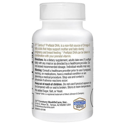 PRENATAL DHA SOFTGEL 30CT 21ST CENT