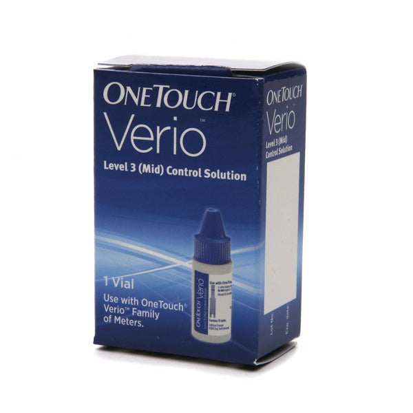 ONETOUCH VERIO CONTROL SOLTN MID 3.8ML