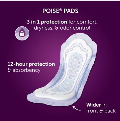 POISE ULTRA PADS 12 MAXIMUM