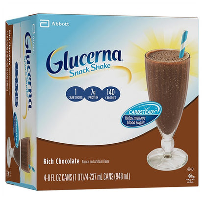 GLUCERNA  SHAKE LQ 4X296ML MKCH