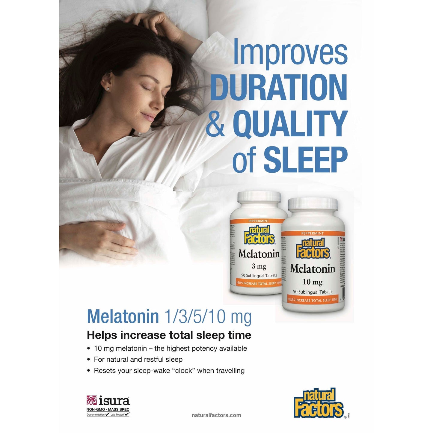 MELATONIN,10 MG,DSSLV,GF