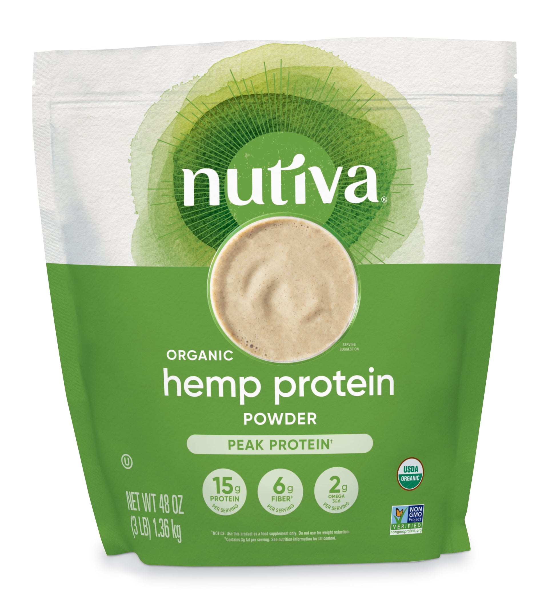 NUTIVA HEMP PROTEIN HI FIBER,OG2
