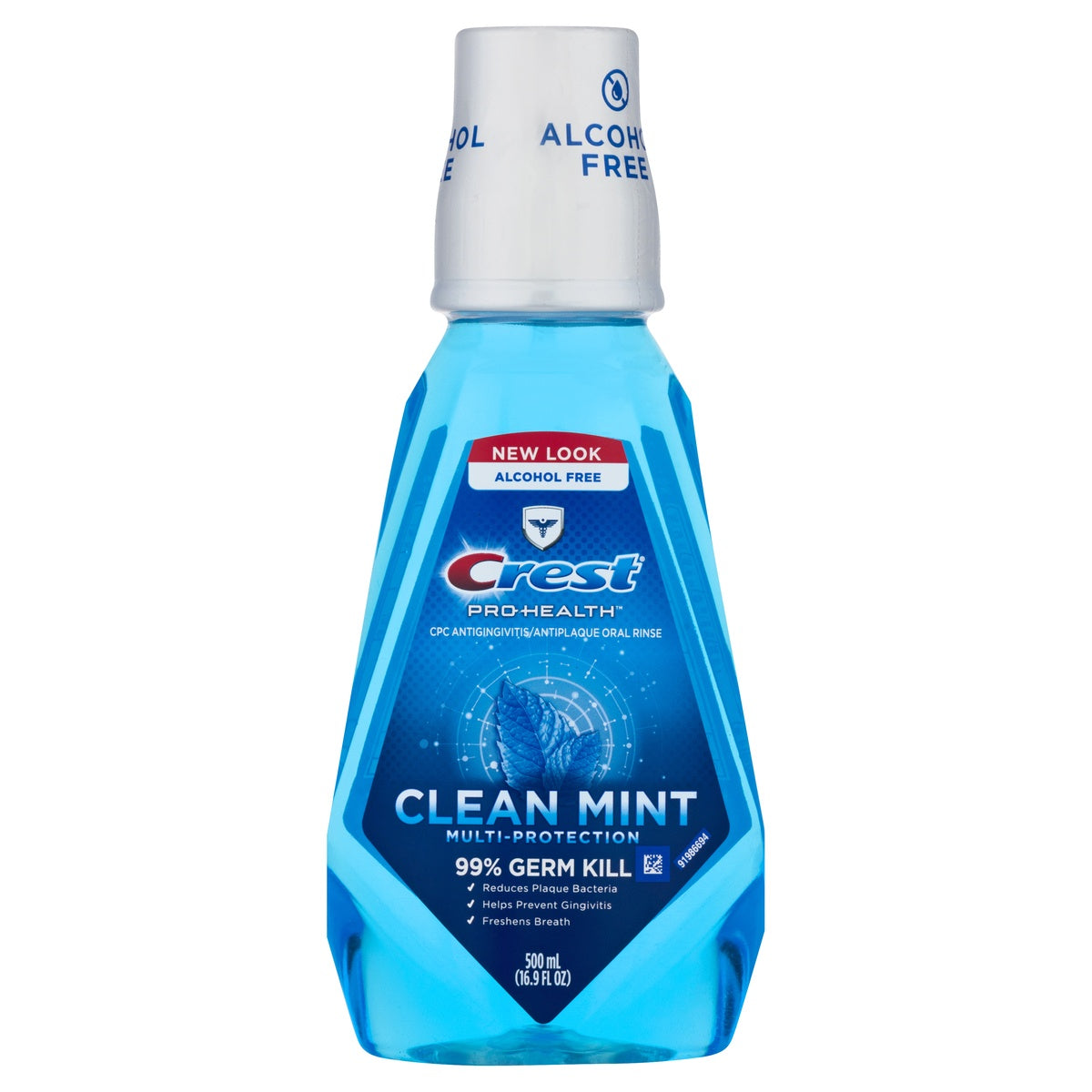 Crest Pro-Health Multi Protection Alcohol Free Mouthwash - Clean Mint, 3.3 oz